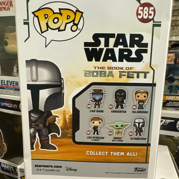 COMPLETE YOUR STAR WARS OR MANDALORIAN FUNKO POP LOT! RARE! MINT COLLECTION! - Picture 6 of 9